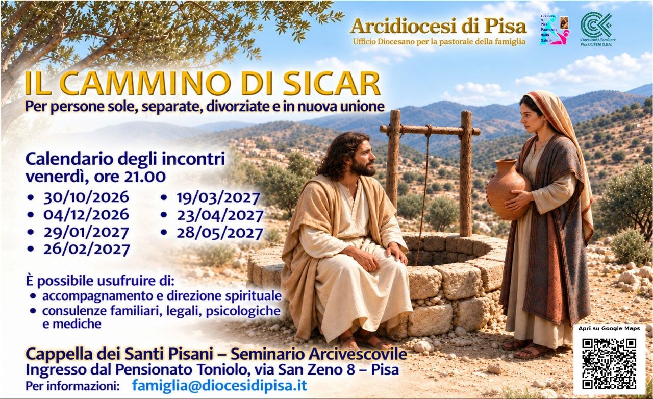 Locandina del Cammino di Sicar 2026-27